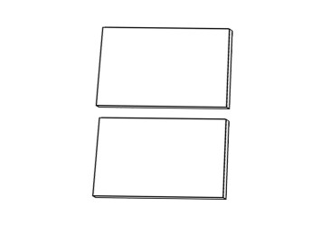 Фасад 60ВС Сушка 2дв 720мм Мери Aventos Pro Blum+GTV МироМарк