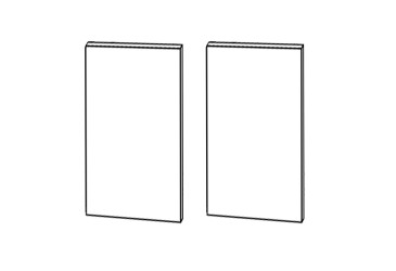 Фасад 60ВС Сушка 2дв 720мм Мері Pro Blum+GTV MiroMark