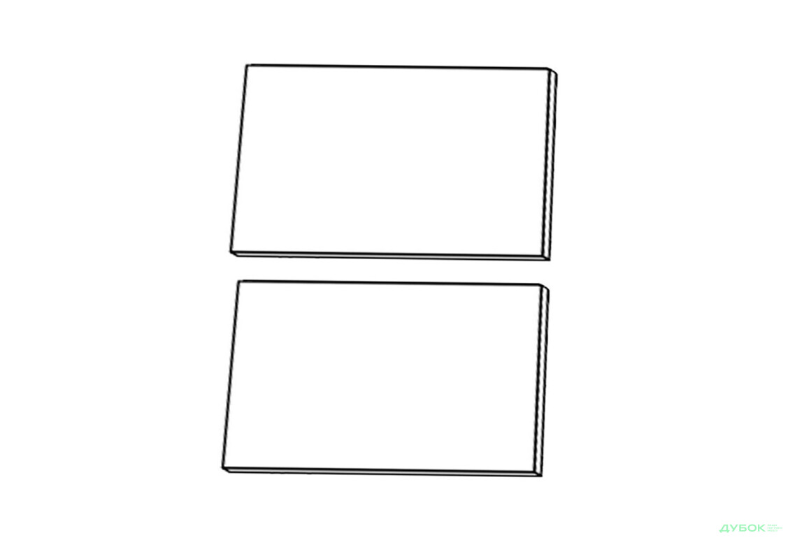 Фасад 80ВС Сушка 2дв 900мм Мері Aventos Pro Blum+GTV MiroMark