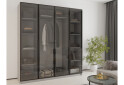 Изображение 2 - Шкаф Мебель Стар Оскар 4-дверный с витринами 200 см Серая мышка