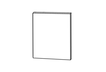 Фасад 60ВС Сушка 1дв 720мм Вінтаж Pro Blum+GTV MiroMark