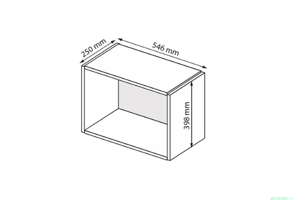 Антресоль MiroMark Фемілі / Family Кутове закінчення, білий глянець - Зображення 3 Зображення 3 - Антресоль MiroMark Фемілі / Family Кутове закінчення, білий глянець