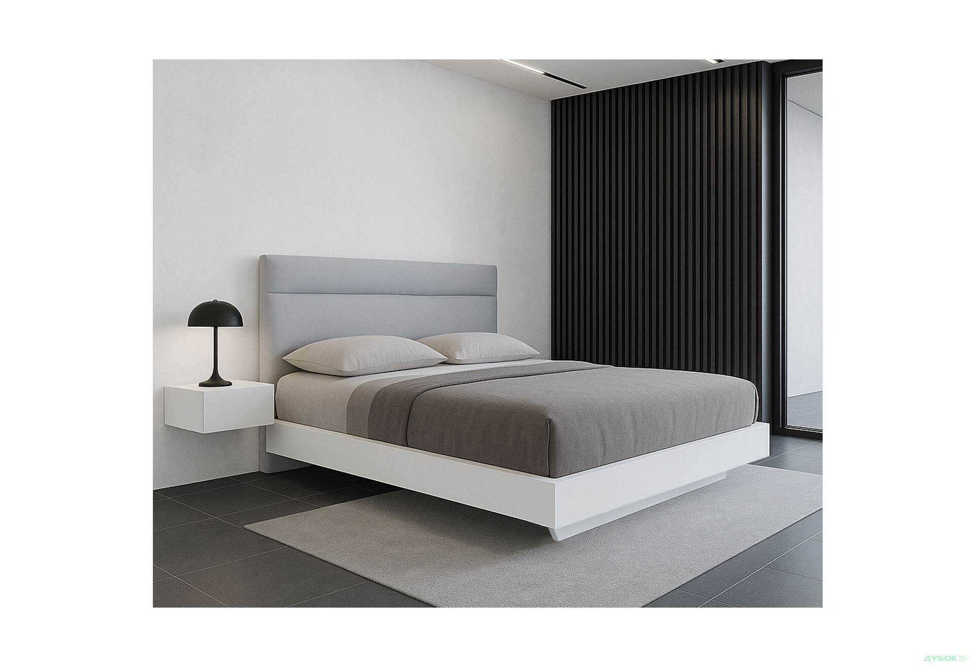 Изображение 2 - Кровать MiroMark Фемили (без вклада) с мягким изголовьем 140х200 см, белая