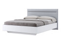 Ліжко MiroMark Фемілі (без вкладу) з м'яким узголів'ям 180х200 см, біле - Зображення 1 Зображення 1 - Ліжко MiroMark Фемілі (без вкладу) з м'яким узголів'ям 180х200 см, біле