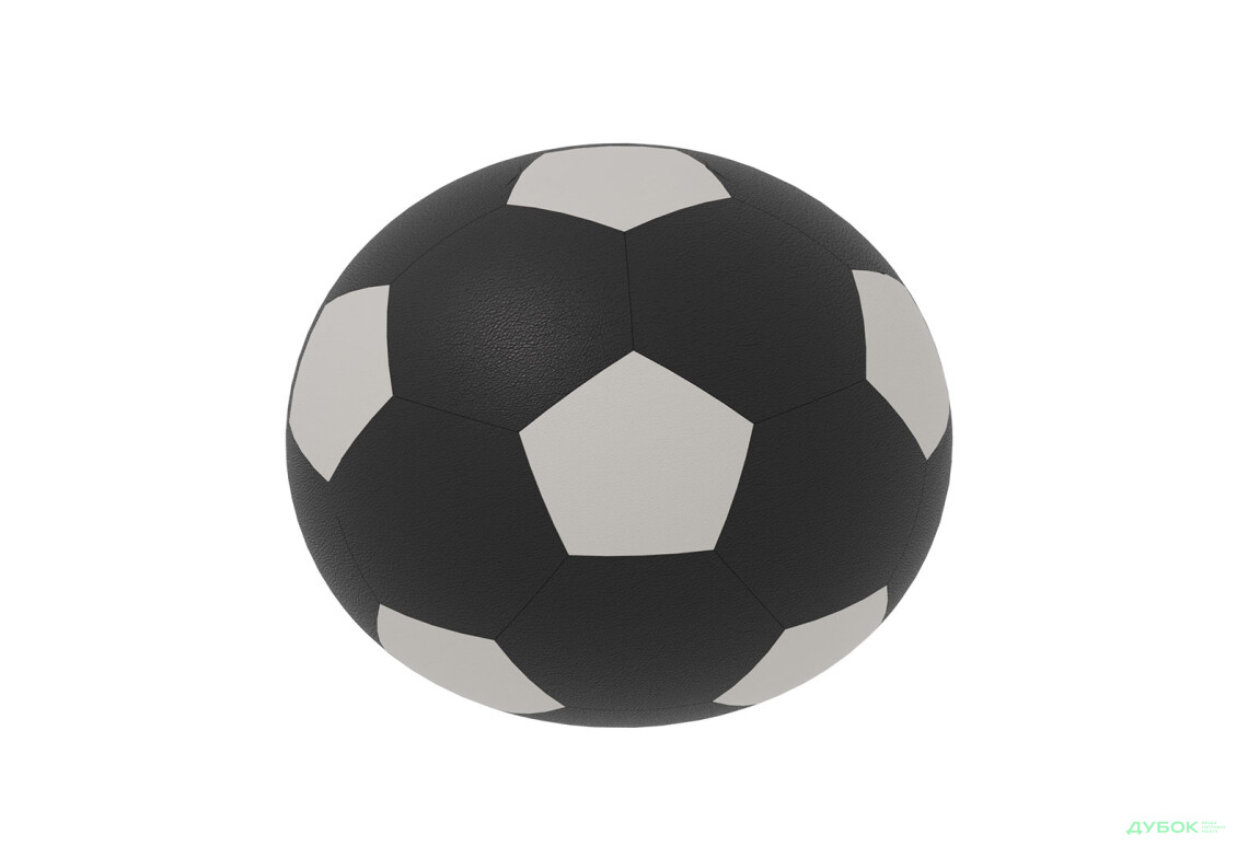 Изображение 4 - Футбольный мяч XL Основная ткань: Flybag Zeus Deluxe Black; вставки: Flybag Zeus Deluxe Snow Flybag