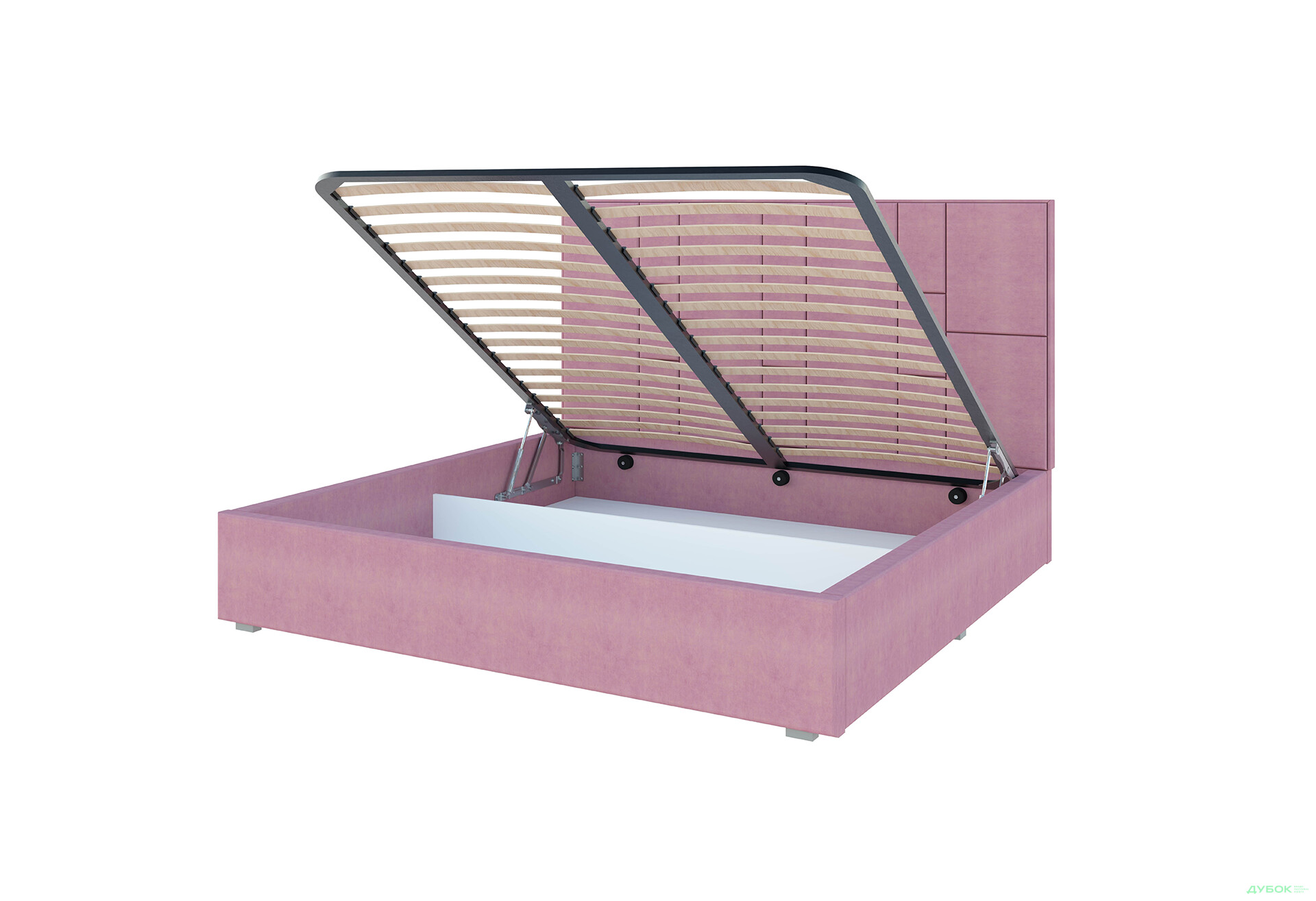 Зображення 4 - Ліжко-подіум Світ Меблів Саманта 1, 180х200 см підйомне велюр Багіра, 14