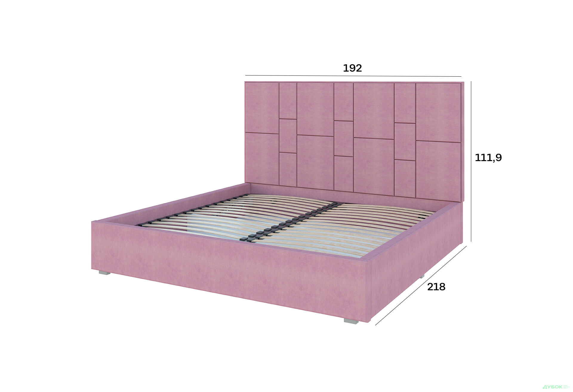 Зображення 5 - Ліжко-подіум Світ Меблів Саманта 1, 180х200 см підйомне велюр Багіра, 14