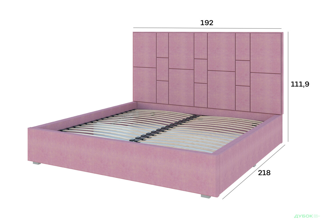 Зображення 5 - Ліжко-подіум Світ Меблів Саманта 1, 180х200 см підйомне велюр Багіра, 14