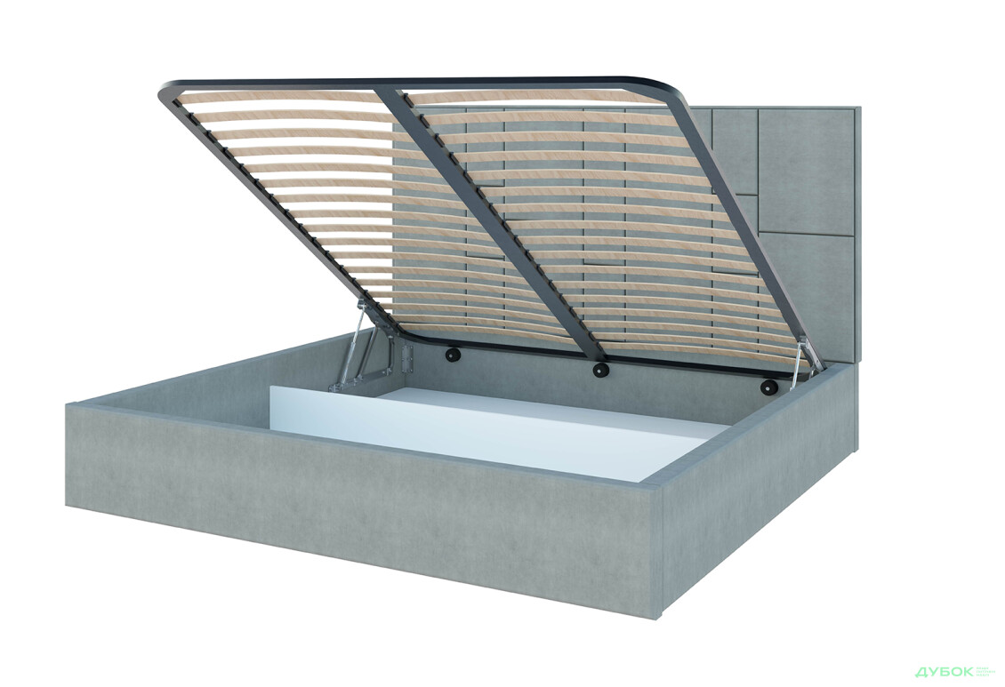 Зображення 4 - Ліжко-подіум Світ Меблів Саманта 1, 180х200 см підйомне велюр Багіра, 35