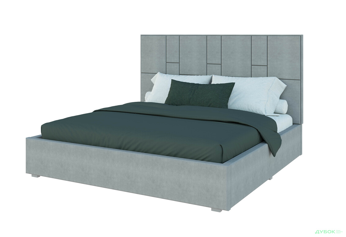 Ліжко-подіум Світ Меблів Саманта 1, 180х200 см підйомне велюр Багіра, 35