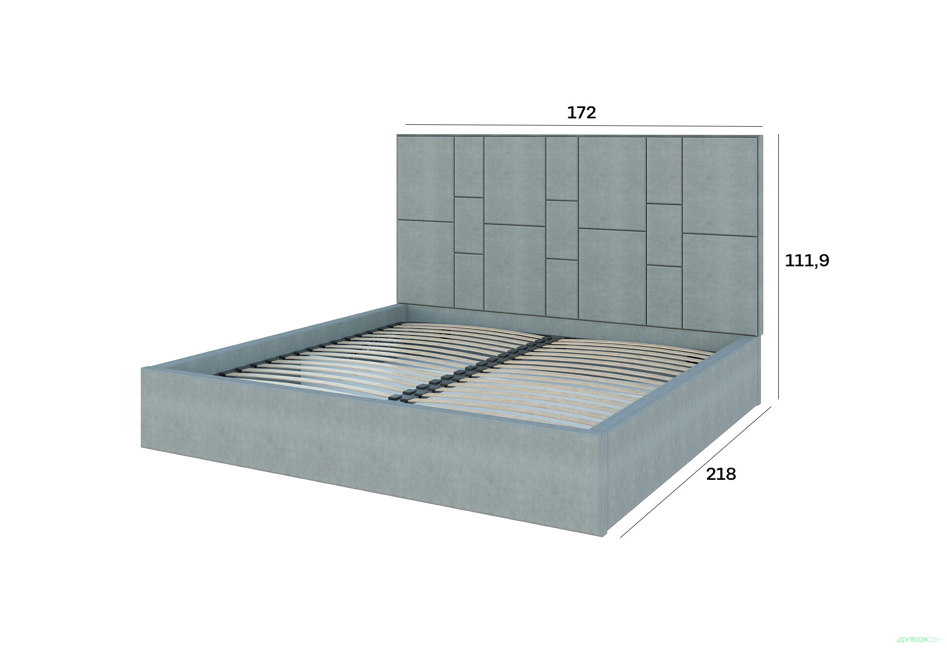 Зображення 5 - Ліжко-подіум Світ Меблів Саманта 1, 160х200 см підйомне велюр Багіра, 35