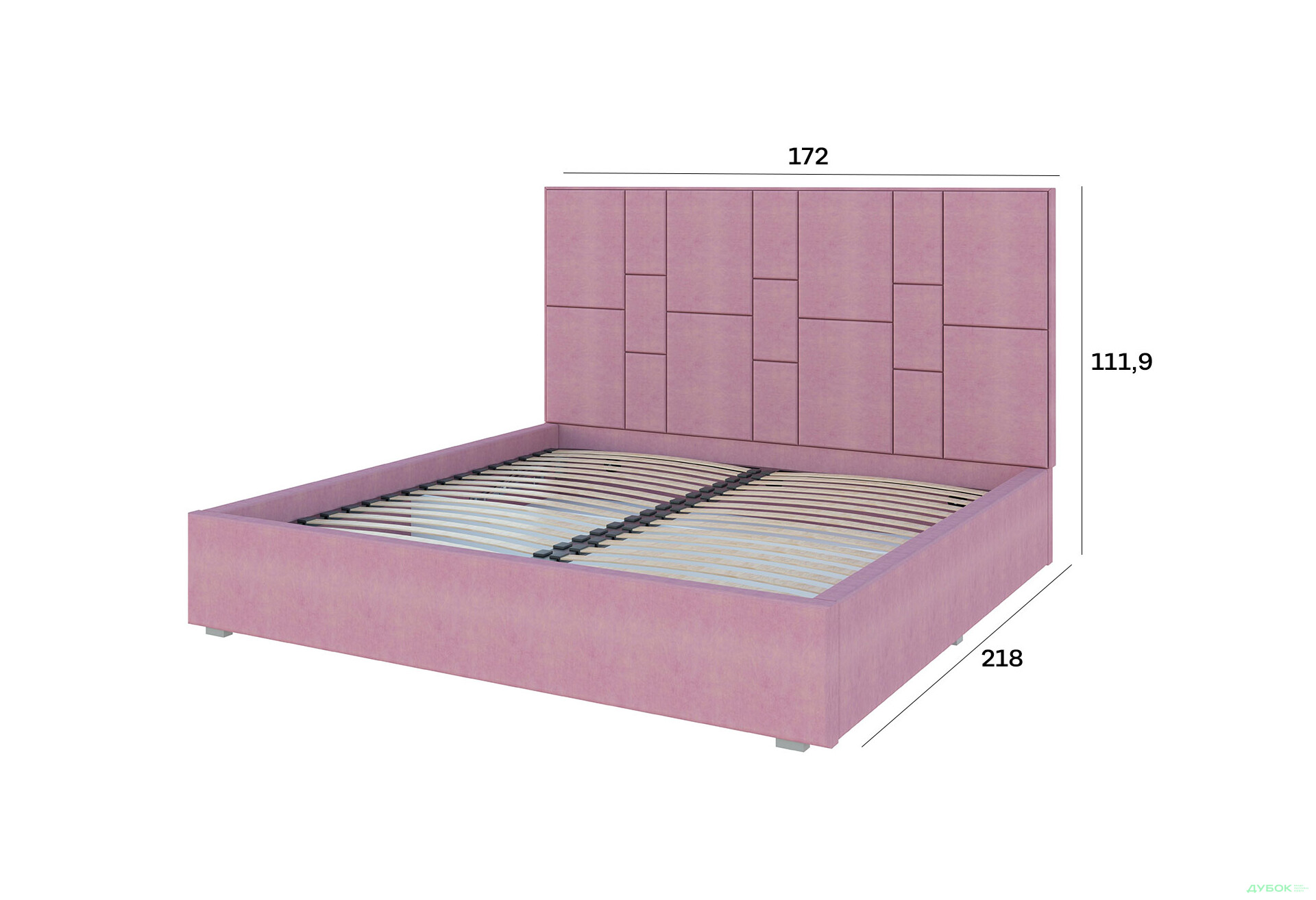 Зображення 5 - Ліжко-подіум Світ Меблів Саманта 1, 160х200 см підйомне велюр Багіра, 14