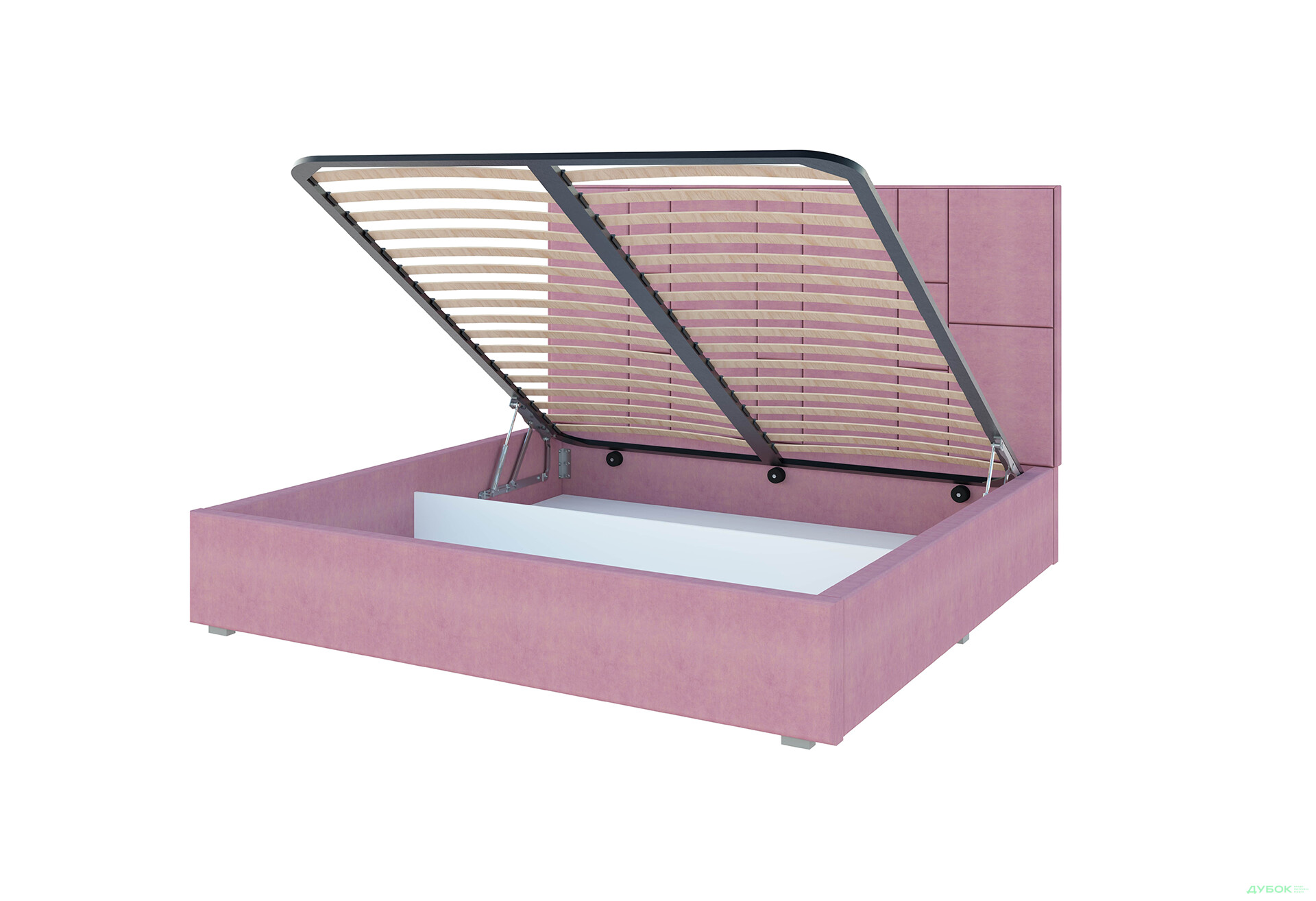 Зображення 4 - Ліжко-подіум Світ Меблів Саманта 1, 160х200 см підйомне велюр Багіра, 14