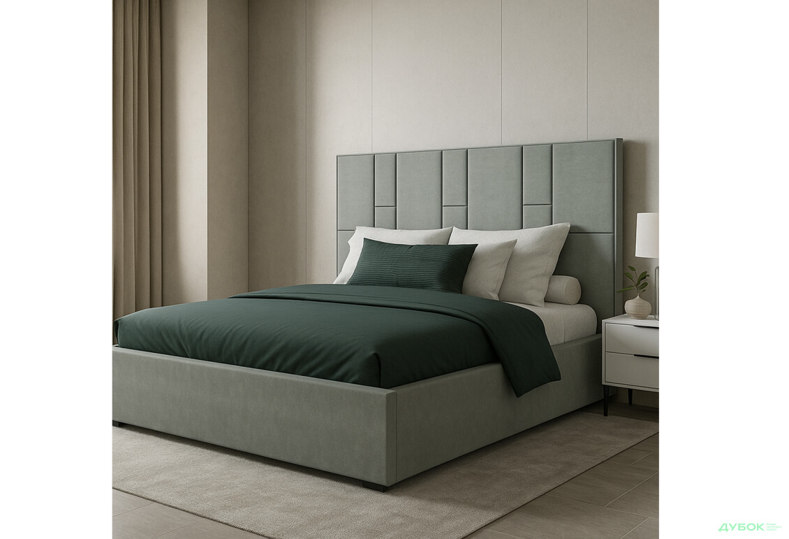 Зображення 2 - Ліжко-подіум Світ Меблів Саманта 1, 160х200 см без механізму велюр Багіра, 35