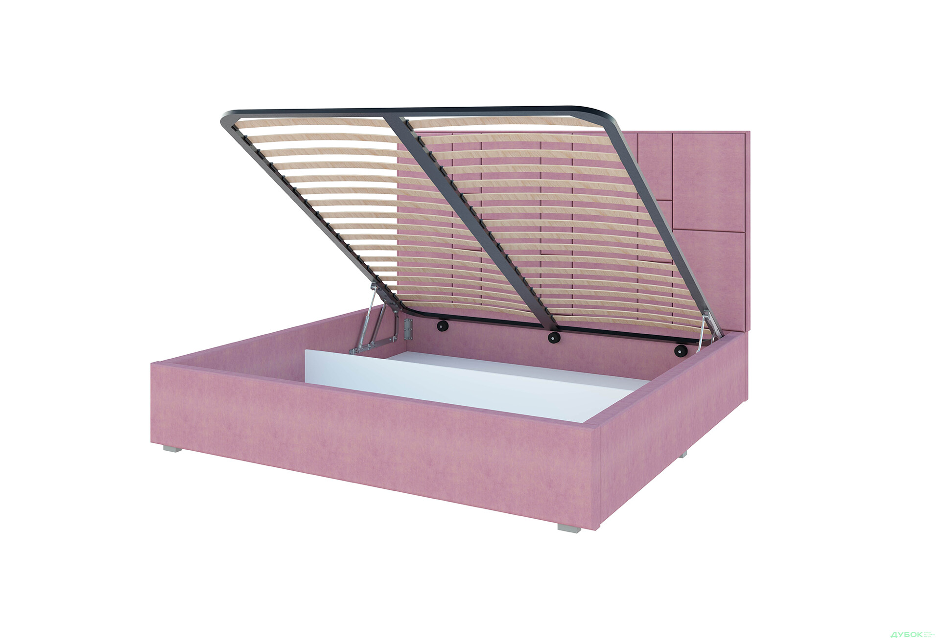 Зображення 4 - Ліжко-подіум Світ Меблів Саманта 1, 120х200 см підйомне велюр Багіра, 14