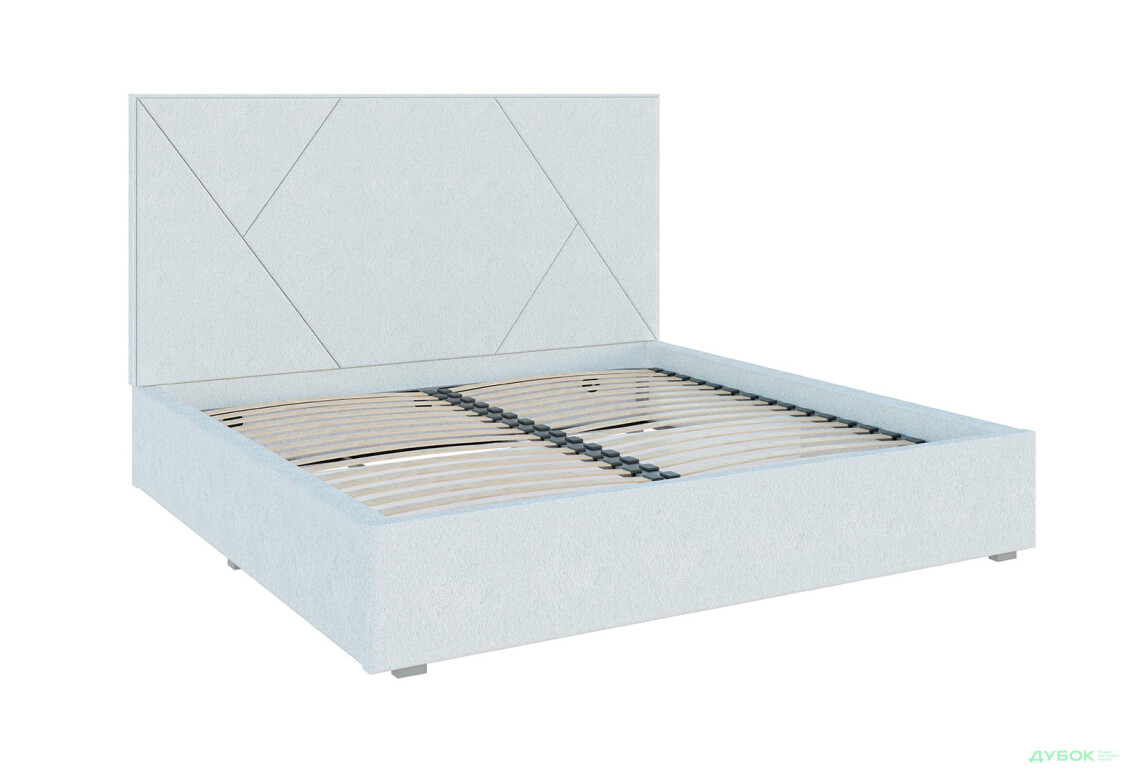 Изображение 3 - Кровать-подиум Svit Mebliv Саманта 2, 180х200 см без механизма велюр Руно белое