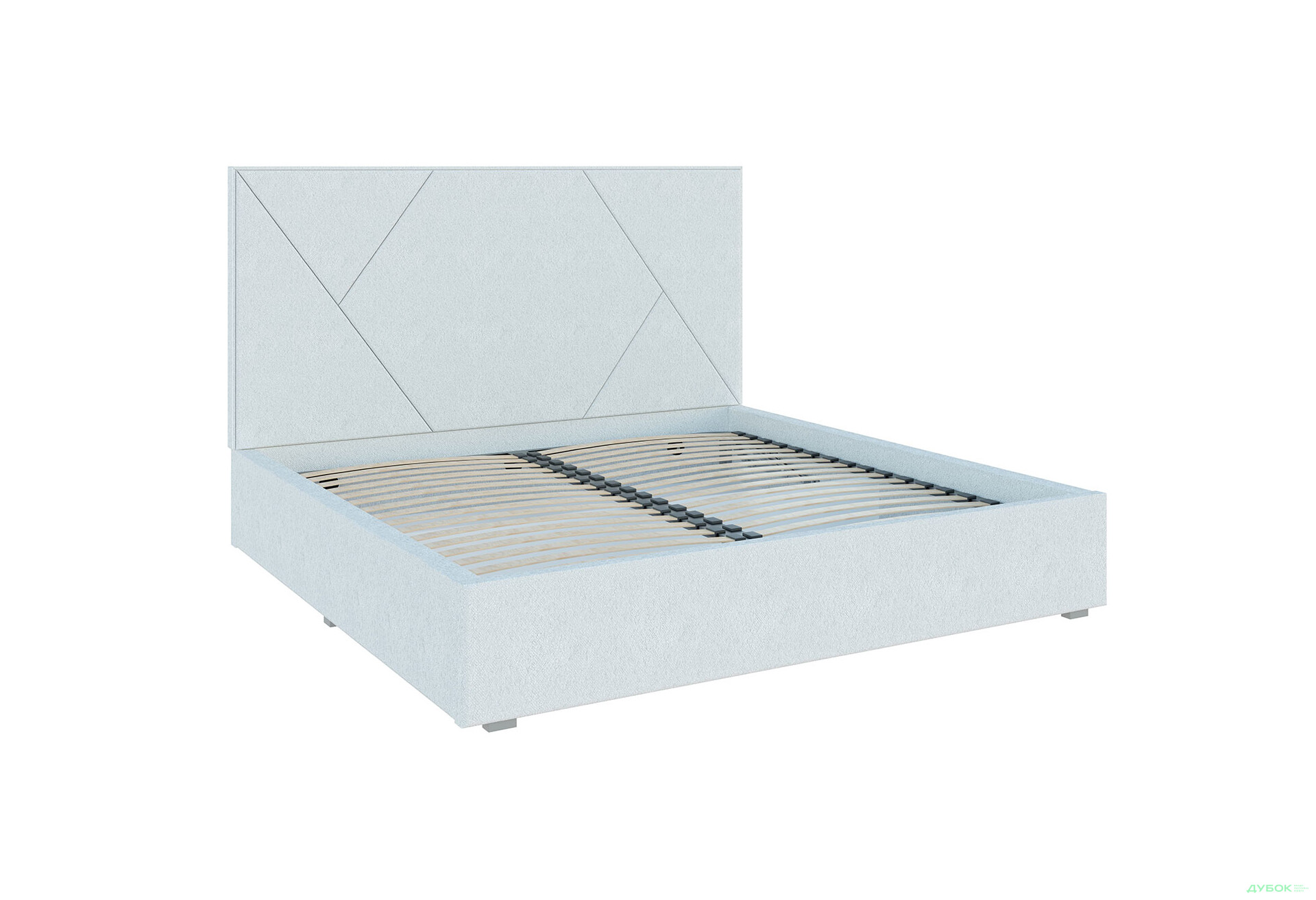 Зображення 3 - Ліжко-подіум Світ Меблів Саманта 2, 160х200 см підйомне велюр Руно біле