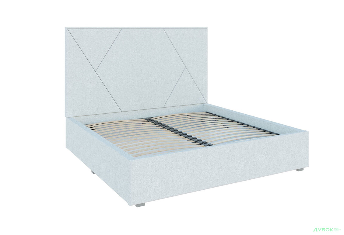 Изображение 3 - Кровать-подиум Svit Mebliv Саманта 2, 120х200 см без механизма велюр Руно белое