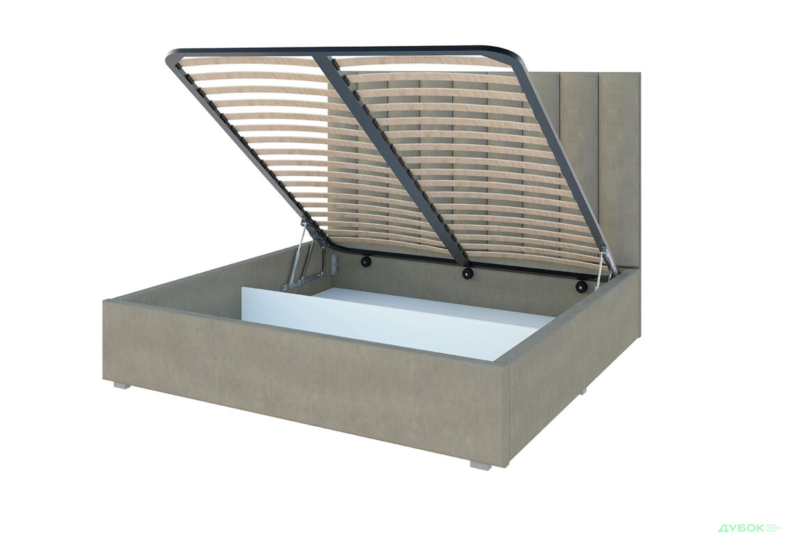Изображение 4 - Кровать-подиум Svit Mebliv Саманта 3, 140х200 см подъемная велюр Багира, 32