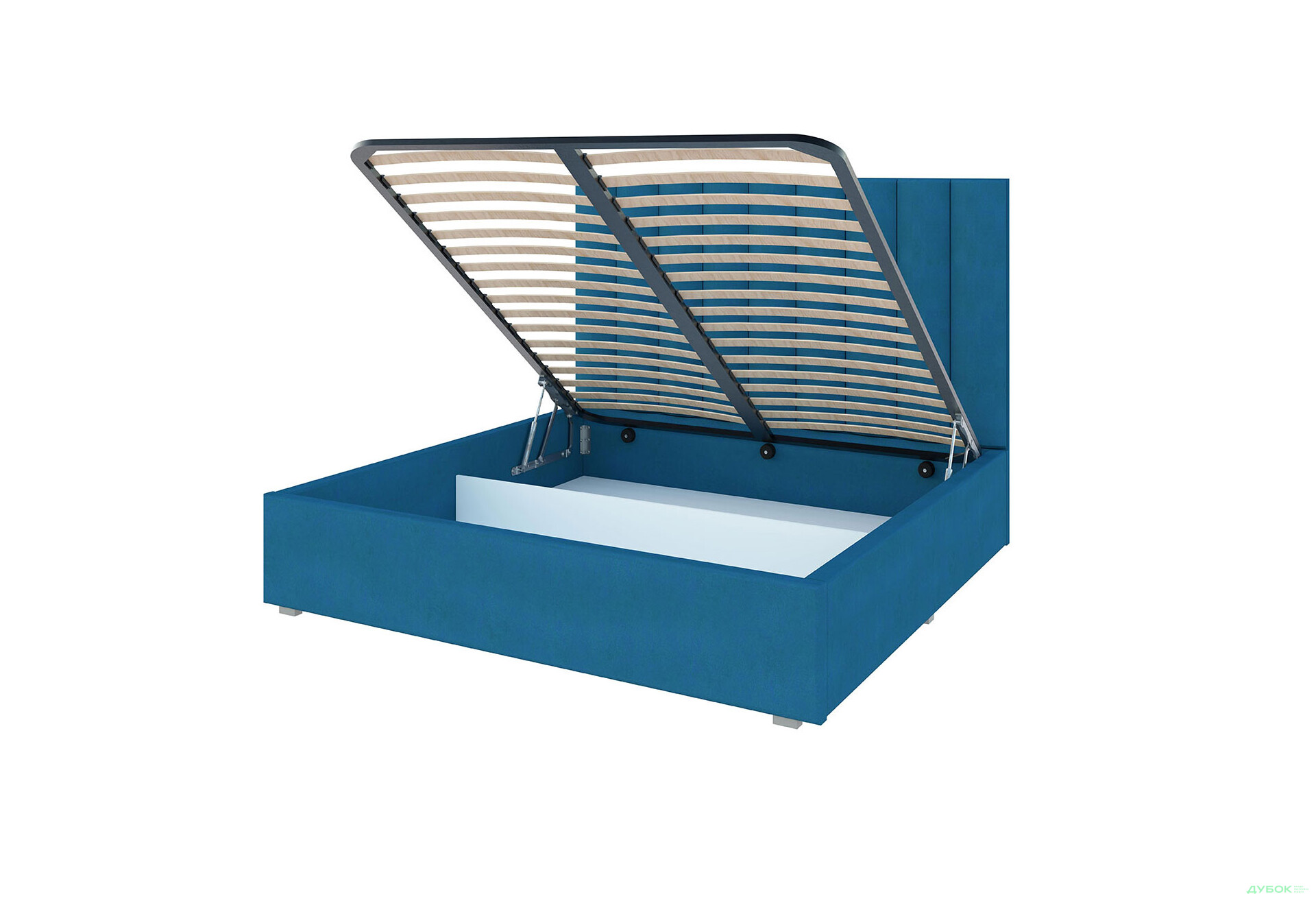 Изображение 3 - Кровать-подиум Svit Mebliv Саманта 3, 120х200 см подъемная велюр Багира, 29