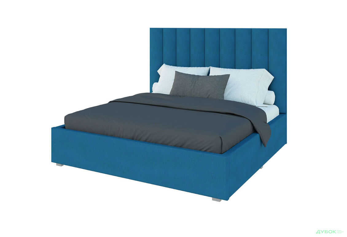 Ліжко-подіум Світ Меблів Саманта 3, 140х200 см без механізму велюр Багіра, 29