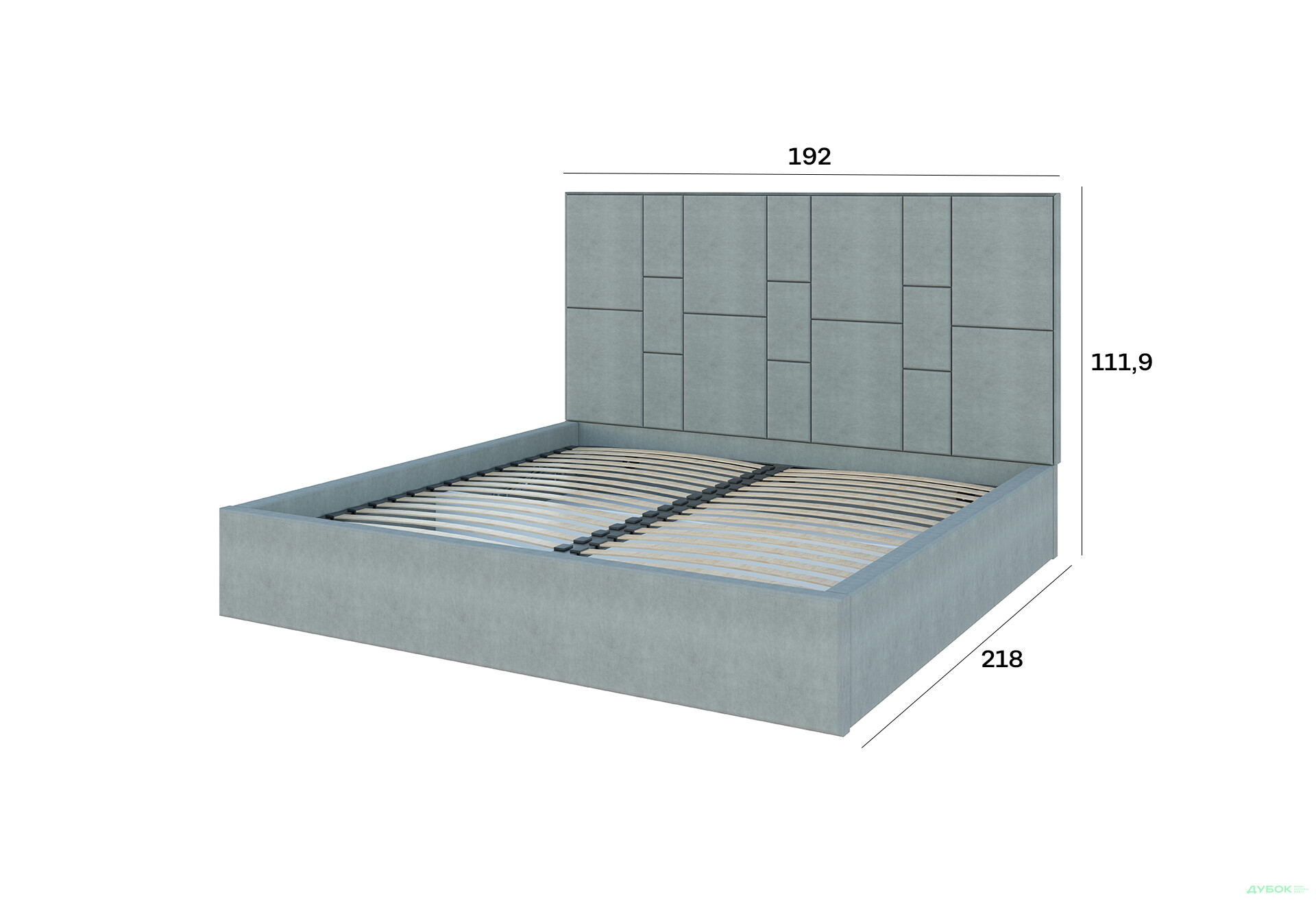 Изображение 9 - Кровать-подиум Svit Mebliv Саманта 1, 180х200 см подъемная