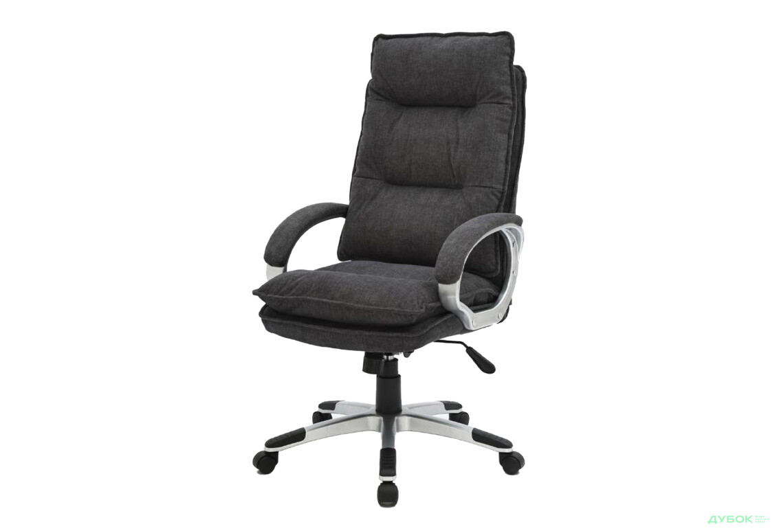 Крісло AMF Texas, тканина попелясто-чорна