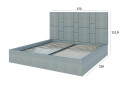 Изображение 11 - Кровать-подиум Svit Mebliv Саманта 1, 160х200 см подъемная