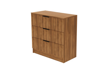 Комод Viant Сити 2 на 3 ящика 80 см, янтарь