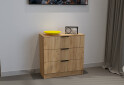 Изображение 2 - Комод Viant Сити 2 на 3 ящика 80 см, дуб тахо