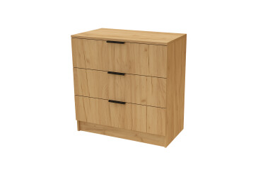 Комод Viant Сити 2 на 3 ящика 80 см, дуб тахо
