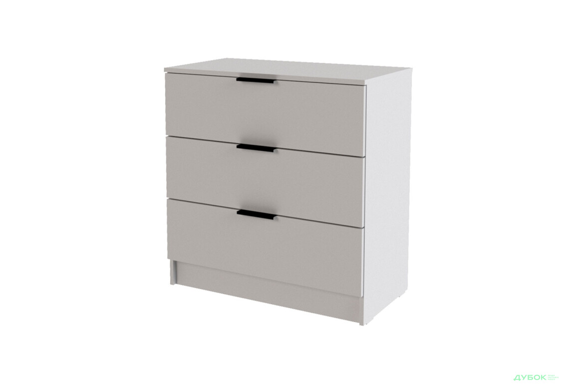 Комод Viant Сити 2 на 3 ящика 80 см, кашемир