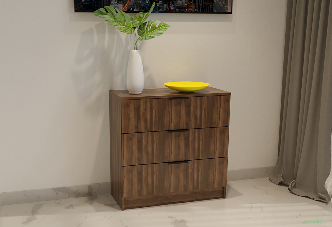 Изображение 2 - Комод Viant Сити 2 на 3 ящика 80 см, ристретто