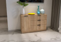 Изображение 2 - Комод Viant Сити 3 на 3 ящика и 1 дверку 120 см, дуб сонома