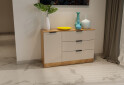 Изображение 2 - Комод Viant Сити 3 на 3 ящика и 1 дверку 120 см, дуб тахо / кашемир