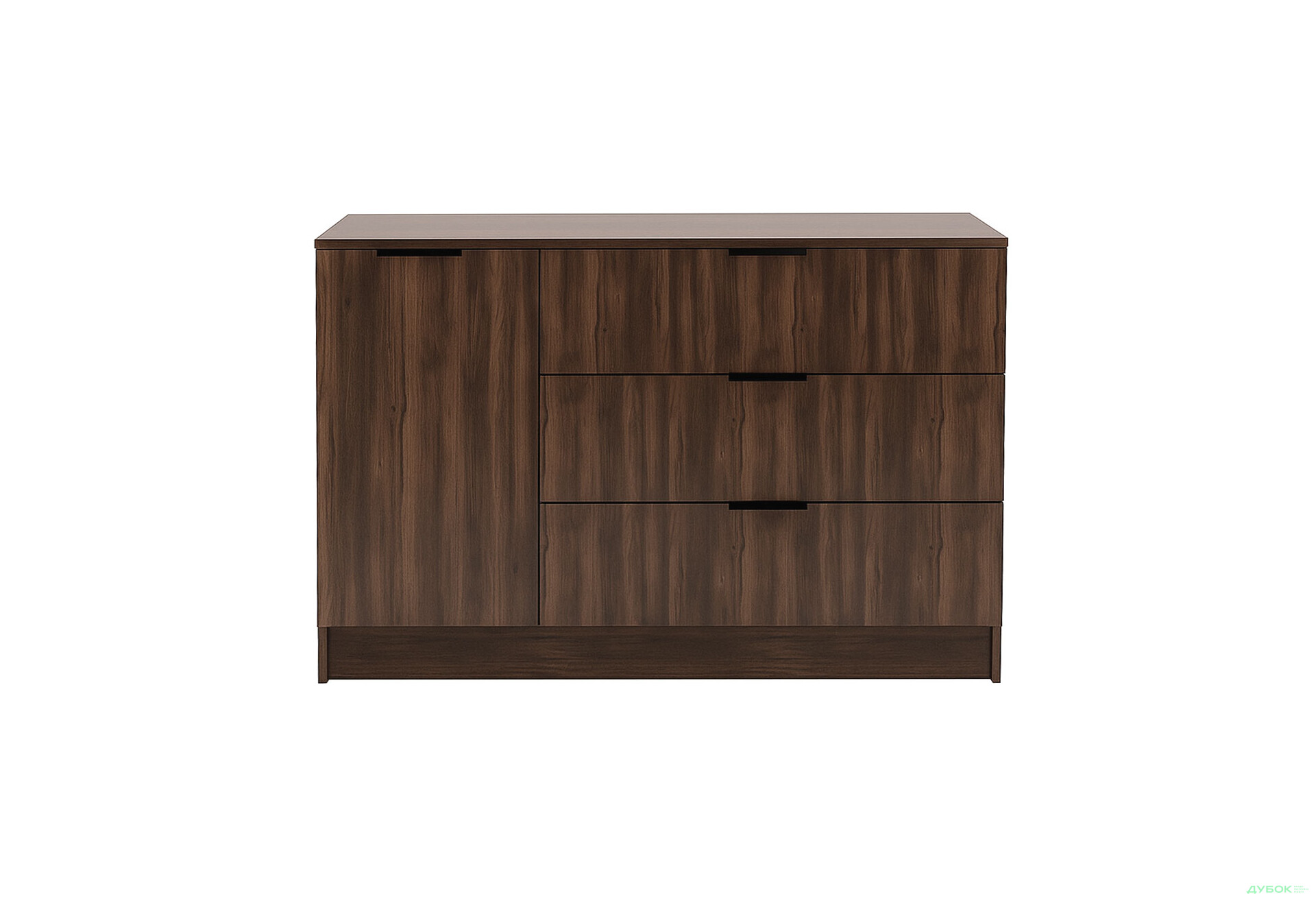 Изображение 1 - Комод Viant Сити 3 на 3 ящика и 1 дверку 120 см, ристретто