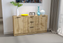 Изображение 2 - Комод Viant Сити 4 на 3 ящика и 2 дверками 130 см, дуб тахо