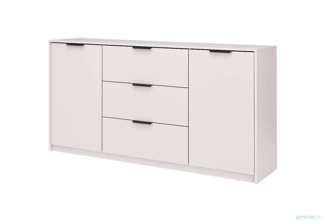 Комод MiroMark Roma Color / Рома Колор з 2 дверками і 3 шухлядами 160 см глянець кашемір