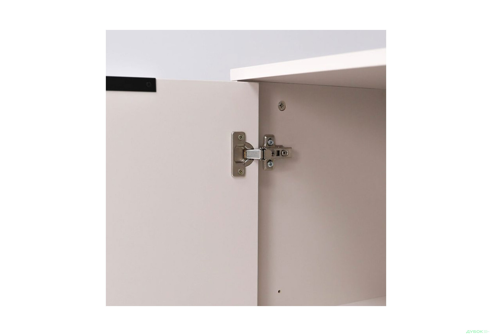 Зображення 6 - Комод MiroMark Roma Color / Рома Колор з 2 дверками і 3 шухлядами 160 см глянець кашемір