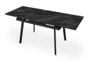 Зображення 2 - Стіл кухонний Jam Slim / Слім розкладний 110 / 170 см, чорний / діамант 87 М