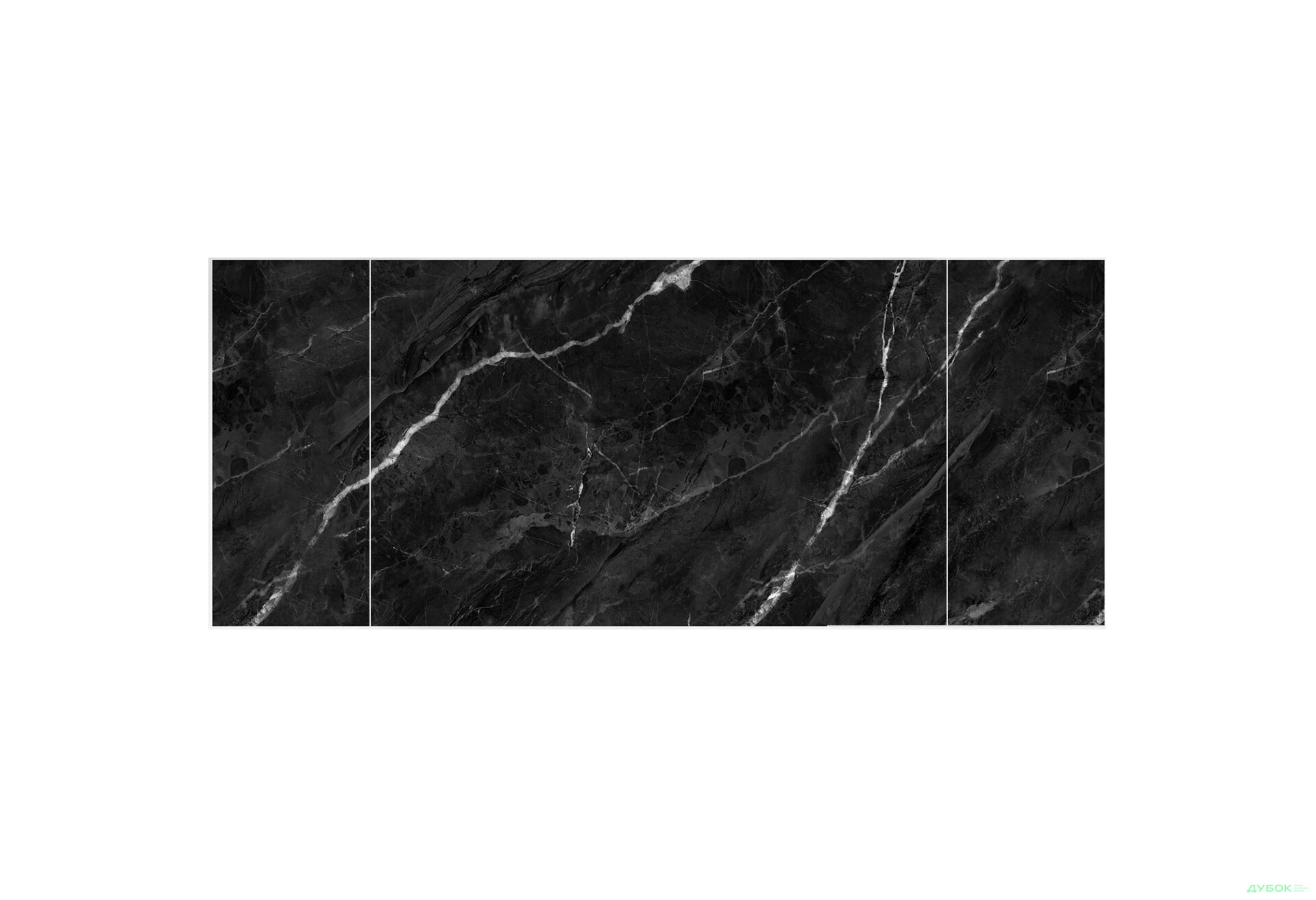 Зображення 3 - Стіл кухонний Jam Slim / Слім розкладний 110 / 170 см, чорний / діамант 87 М