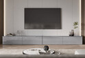 Изображение 2 - Секция под напольная TV МіроМарк Legs Box / Легс Бокс 210 см, глянец серая лава