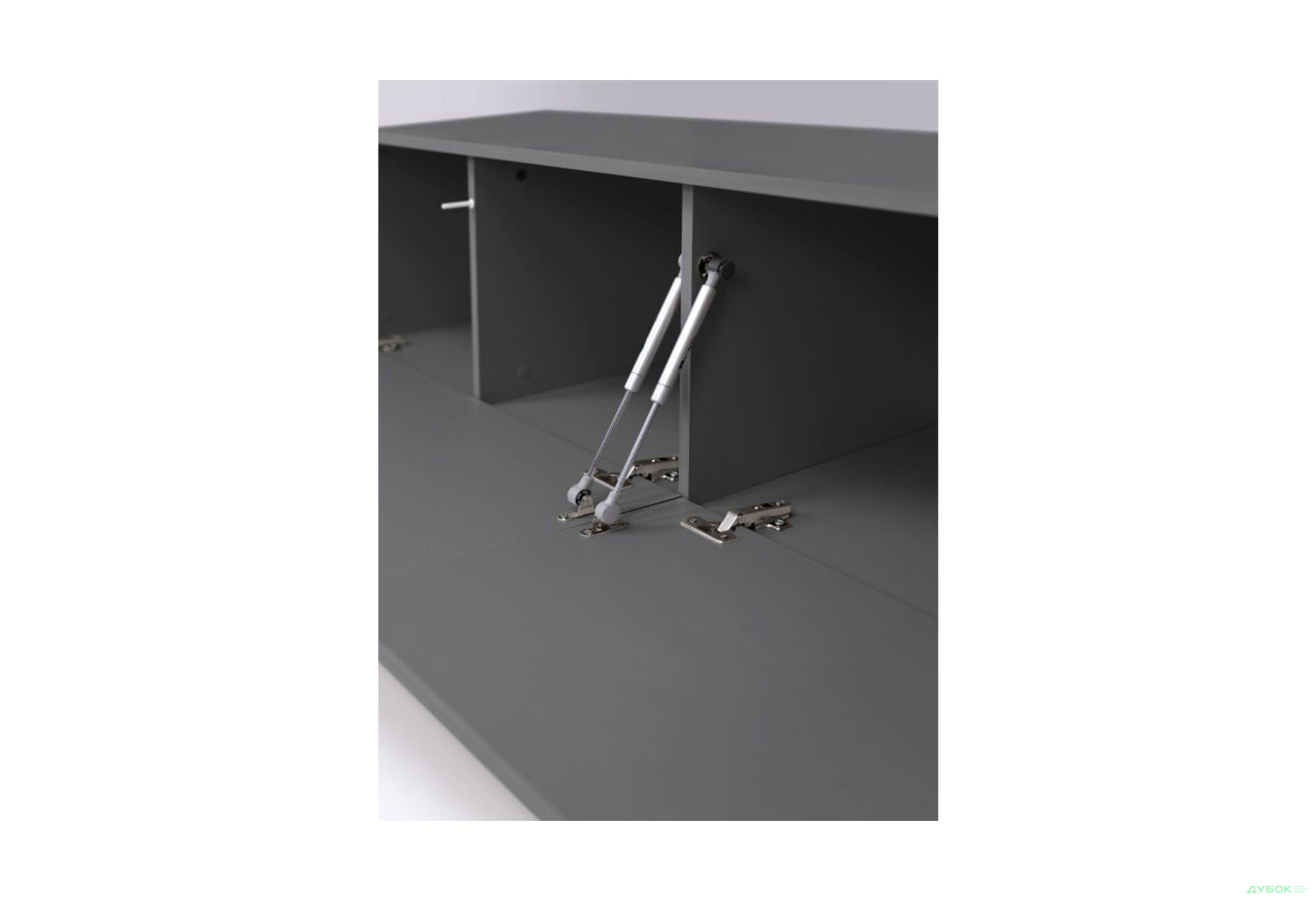 Изображение 6 - Секция под напольная TV МіроМарк Legs Box / Легс Бокс 240 см, глянец серая лава