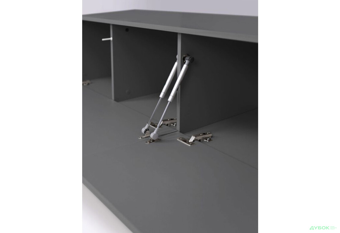 Изображение 6 - Секция под напольная TV МіроМарк Legs Box / Легс Бокс 240 см, глянец серая лава