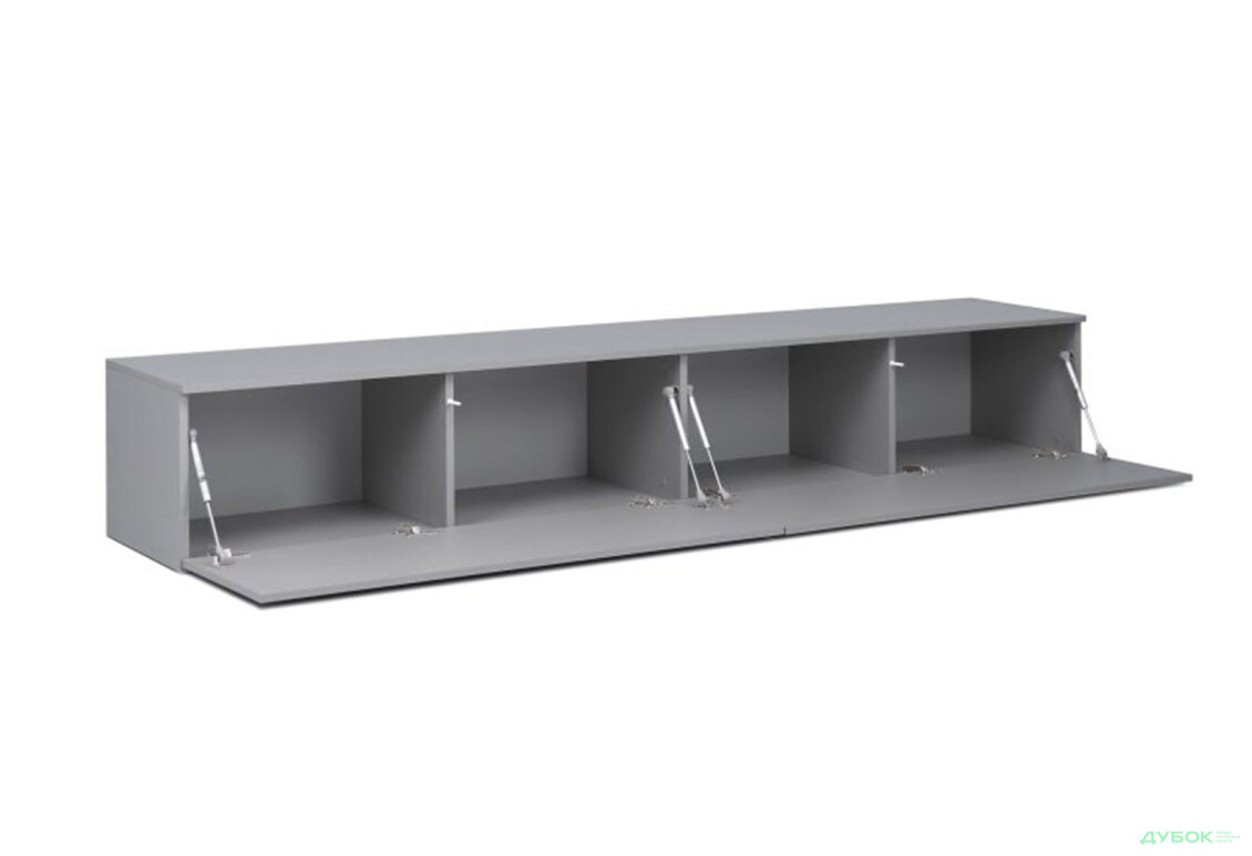 Изображение 4 - Секция под напольная TV МіроМарк Legs Box / Легс Бокс 240 см, глянец серая лава