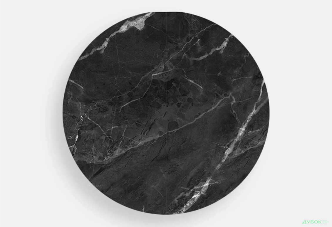 Зображення 2 - Стіл кухонний Jam Oliver розкладний 100 / 135 см, білий / скло діамант 87 М