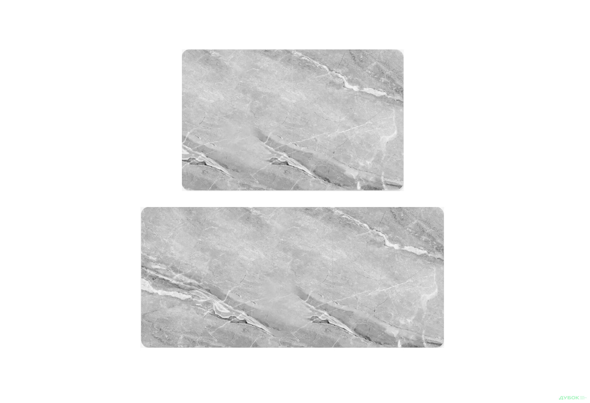 Зображення 3 - Стіл кухонний Jam Slide / Слайд розкладний 120 / 160 см, бетон чорний / скло діамант 78 М