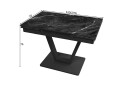 Зображення 4 - Стіл кухонний Jam Maxi V / Максі В розкладний 110 / 170 см, чорний / діамант 87 М