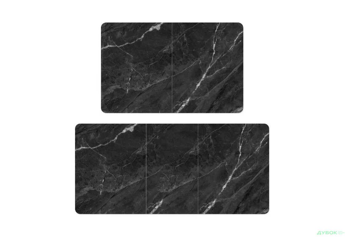 Зображення 4 - Стіл кухонний Jam Maxi V / Максі В розкладний 110 / 170 см, білий / діамант 87 М