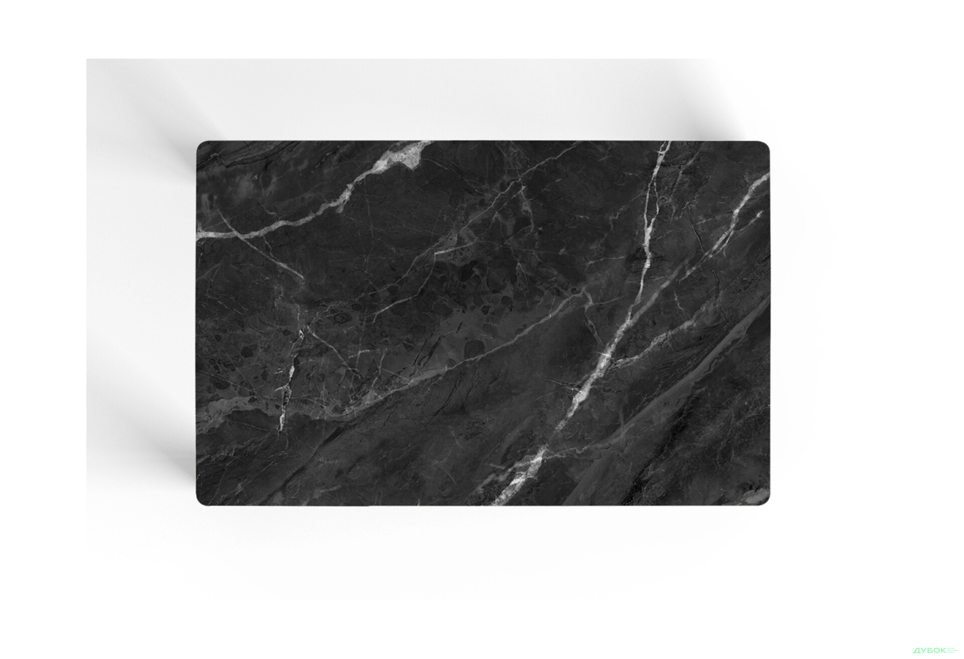 Зображення 2 - Стіл кухонний Jam Бостон 100 см, біле дерево / скло діамант 87 М